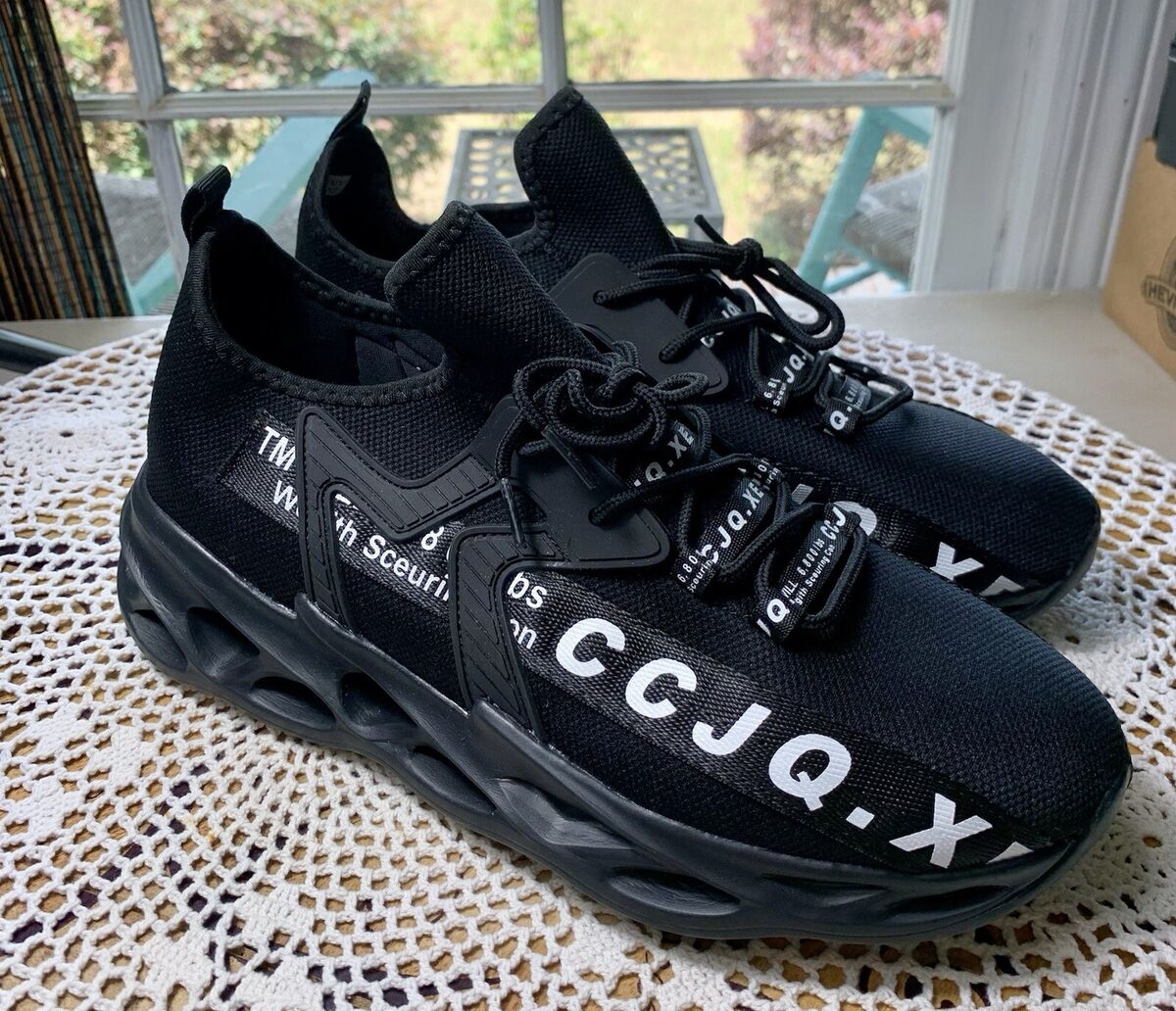Men's Black Knight Running Sneakers Size 10M CCJQ sku614 | eBay Men's Black Knight Running Sneakers Size 10M CCJQ sku614 | eBay
