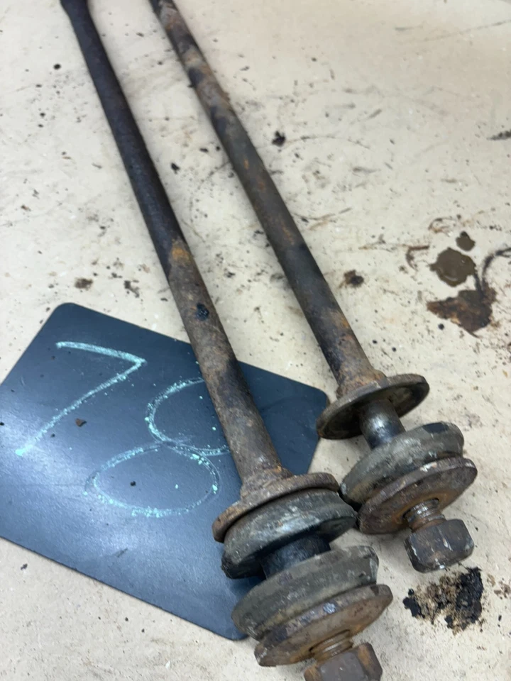 1973-1993 Dodge D250 D350 FRONT 2WD SRW FRONT AXLE TORSION BARS RODS TORQUE ARMS - Image 4 of 4