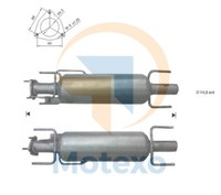 Diesel-Partikelfilter Alfa Romeo 159 1.9TD Jtdm 136 Bhp 939A8000 Einzeln Rohr