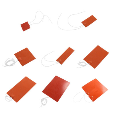 5V/12V/24V/220V Silikon Flasche Heiz Pad Heizgeräte Heizung Heizplatte Matte