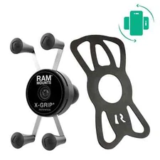 RAM Mount Rotating X-Grip Standard Phone Holder with 1" B-Ball RAM-HOL-UN7BRU