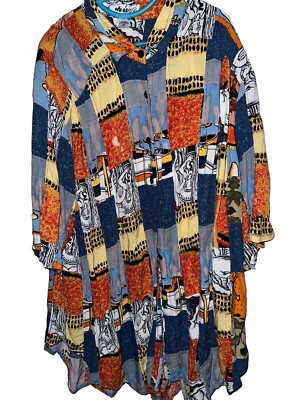 Vintage Plus Size We Be Bop Plus Size Funky Shirt 3X