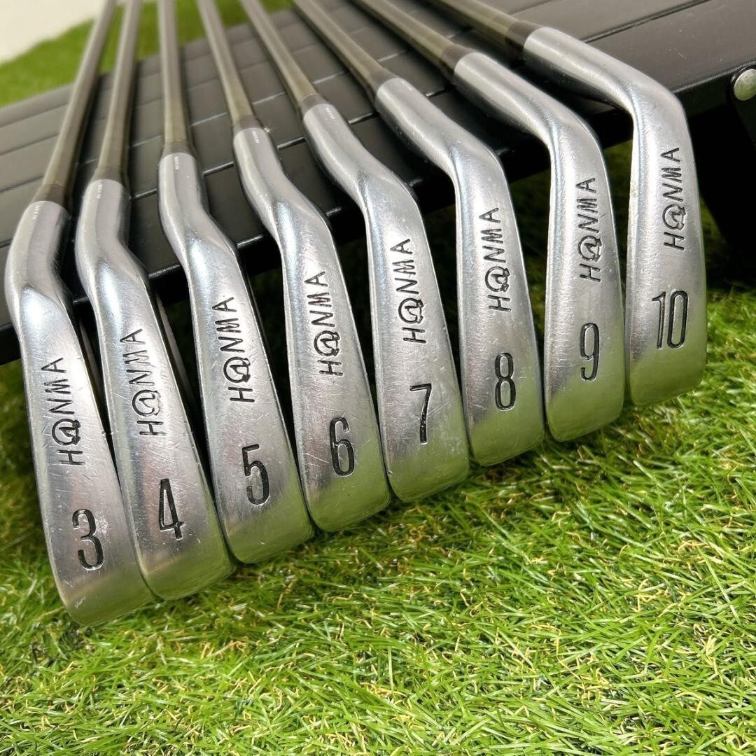 HONMA 金モグラ LB-606 4S 4星 アイアンセット9本 FLEX R HONMA 金モグラ LB-606 4S 4星 アイアンセット9本 FLEX R - メルカリ