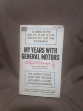 My Years with General Motors by Alfred P Sloan 1965 Vintage Paperback Book 