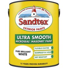 Sandtex Masonry Paint, Sandtex Filler, All Colours, 2.5L, 1 Litre, 500g