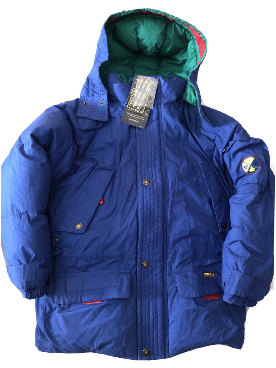 NWT VINTAGE Brambilla REVERSIBLE Puffer Down Winter Coat Size