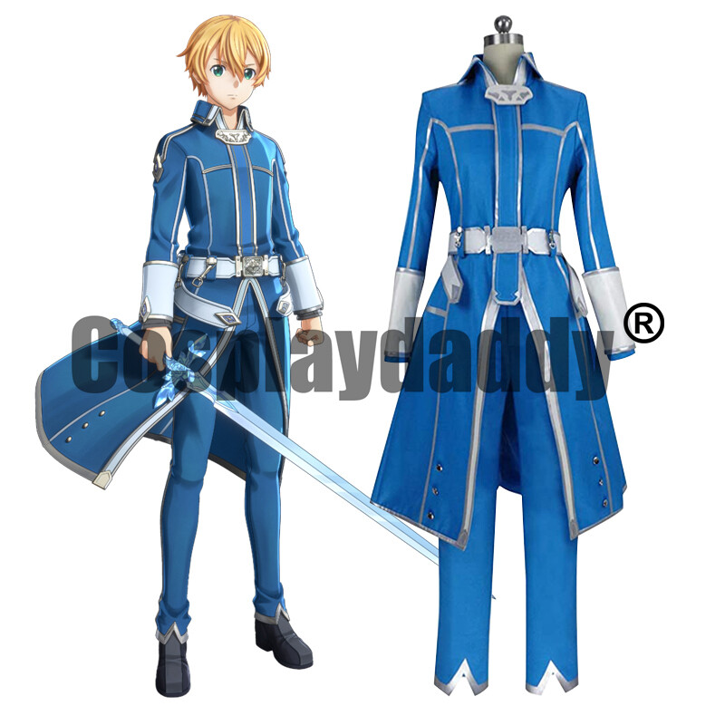 Sword Art Online: Alicization Lycoris Eugeo Uniforme Conjunto Disfraz Juegos con disfraces S002