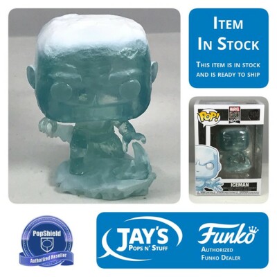 Funko Pop! Marvel 80th 1st Appearance Iceman Pop! w/ Popshield In Stock 889698407175 | eBay
