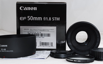 CANON EF 50mm F1.8 STM w/BOX from Japan 138-7 | eBay CANON EF 50mm F1.8 STM w/BOX from Japan 138-7 | eBay