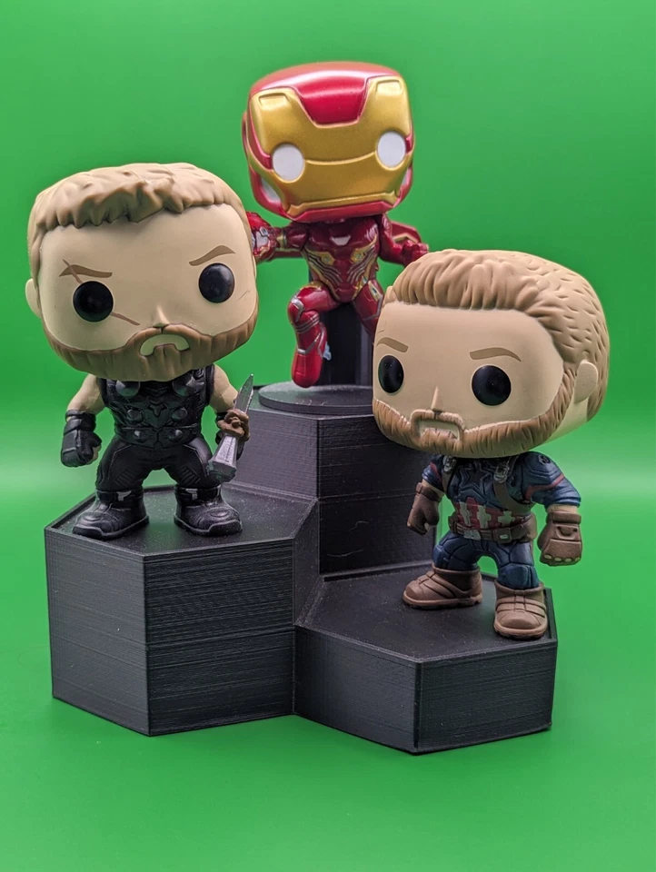 Action figure display stand, Giants Causeway Inspired display 3DPrinted Funko - Image 3 of 4