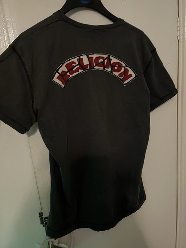 Religion (Rebel) Men’s Vintage Heavyweight Tee Shirt Size Small. J1. - Picture 4 of 5