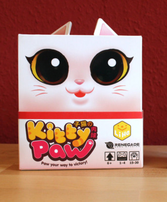 Kitty Paw Gesellschaftsspiel Brettspiel Kartenspiel Renegade Games Katzen kawaii