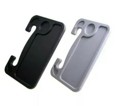 Car Steering Wheel Tray Desk Laptop Drink Food Work Table Holder BLACK or GRAY