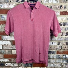 Vintage 90's Tommy Hilfiger Golf Polo Shirt Y2K Preppy Men's Large Solid Pink