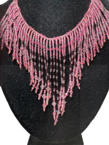 Jade Jagger Pink Beaded Necklace - Picture 4 of 4