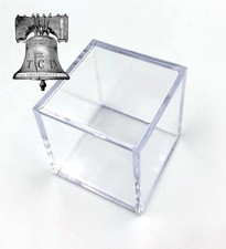 2 Golf Ball Holder Display Square Case BCW 2x2x2 Stackable Cube Stand Protector