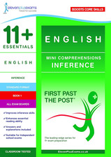 Image of 11+ Essentials English Mini Comprehensions: Inference Book 1 (First past the Pos
