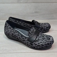 Dansko Women Ocsana calf hair Leather Mary Jane Clog shoes sz 36/5.5-6