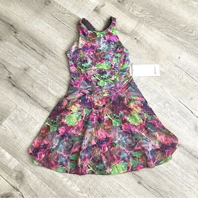 Lululemon Court Crush Tennis/Golf Dress-Vivid Floral-size 4-NEW! | eBay