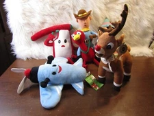 RUDOLPH THE RED NOSED REINDEER ISLAND OF MISFIT TOYS~CVS STUFFINS~USED~Lot of 5