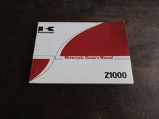 Kawasaki Z1000 J1 1980 Z1000J1 1985 Manuale d'uso Manuale del conducente