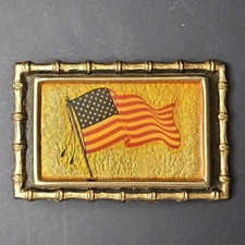 Vintage American Flag Belt Buckle