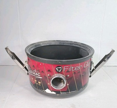 Filter Queen Triple Crown Majestic Vacuum Red Water Basin Canister Only OEM