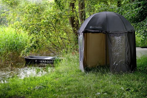 Hitbaits Angelschirm wasserdichtes Zelt 240 cm, Regenschirm Sturmfest - Bild 4 von 16