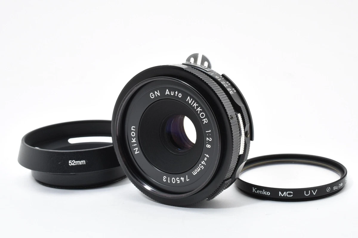 GN NIKKOR 45㎜F2.8 Canon RFマウントアダプター付き 第八十一夜 GN Auto NIKKOR 45mmF2.8 | ニッコール千夜一夜物語