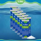 Rx Clear 68% Calcium Hypochlorite Super Chlorine Pool Shock 12 x 1 lb Bags