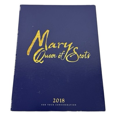 Mary Queen of Scots 2018 FYC Awards Screener DVD Stories Ronan