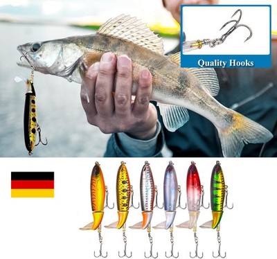 Fishing Lure Whopper Plopper 9cm 15g Angelköder Künstlicher Kurbelköder