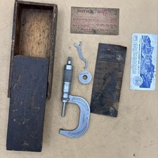 BROWN & SHARPE No. 48 Outside 1"-2" Micrometer .0001" USA MADE Tool Original Box