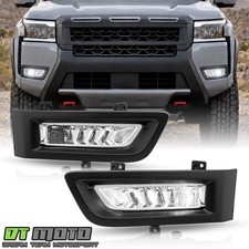 For 2025-2027 Nissan Frontier Led Bumper Fog Lights Driving Lamps W Switch Pair