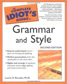 The Complete Idiots Guide to Grammar and Style, 2n... | Buch | Zustand sehr gut