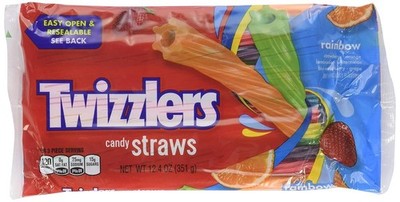 Twizzlers Rainbow 351g Straws