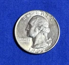 1952-D WASHINGTON SILVER QUARTER CHOICE AU       58 Lot 2