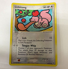 Lickitung 37/112 EX FireRed & LeafGreen Holo Uncommon 2004 English 80HP on eBay