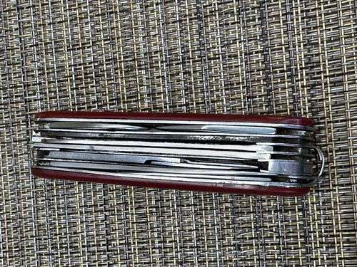 Vintage SYRACUSE KNIFE CO model 357 Multi Tool Pocket Knife Eagle Poland - Picture 20 of 20