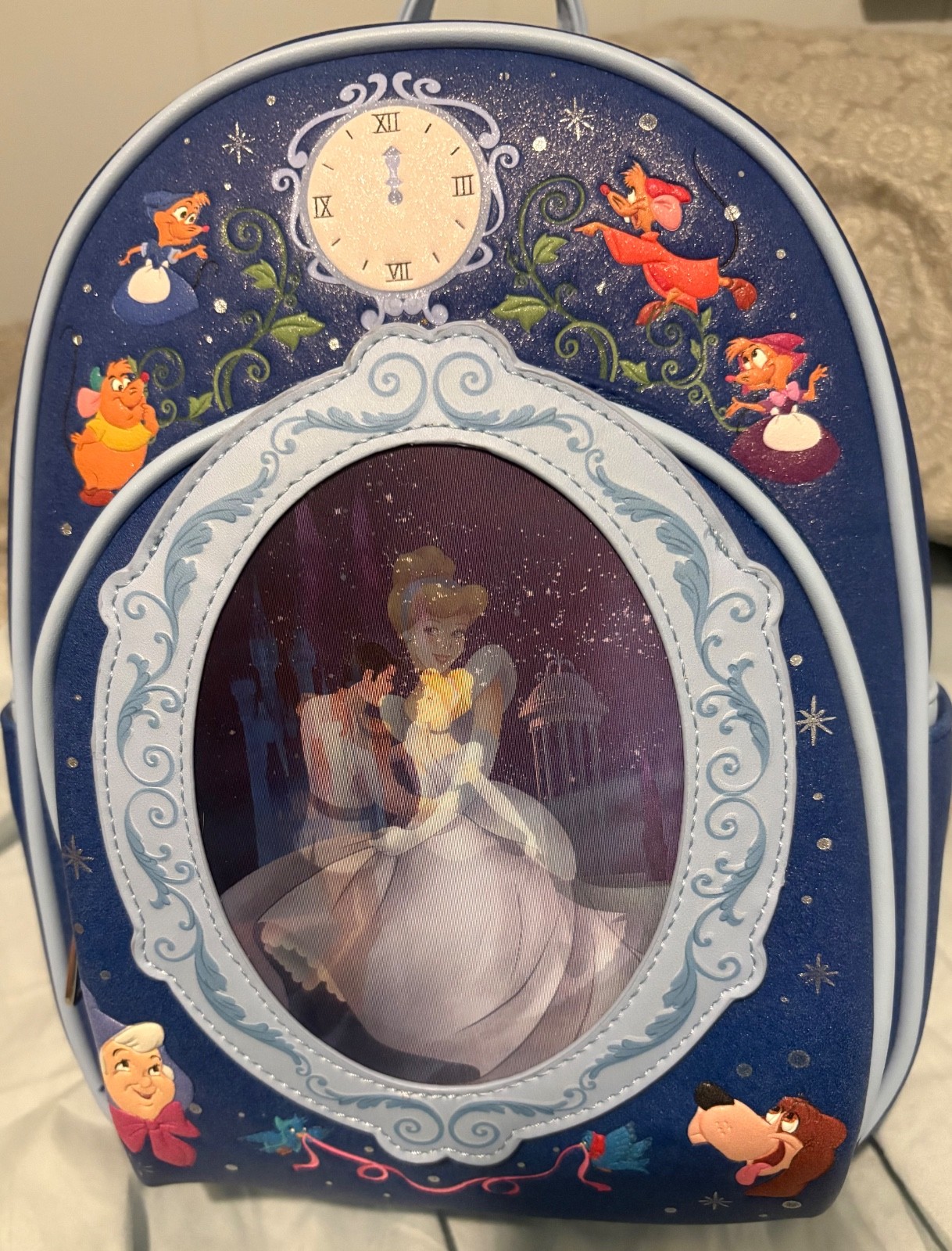 Loungefly Disney 75th anniversary Cinderella mini backpack