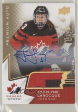 2020 Team Canada Juniors Women's WC Autos /199 Jocelyne Larocque Patch Auto 8tn