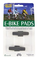 Kool Stop bicycle brake shoe 07178031 brake pads, black/grey, one size