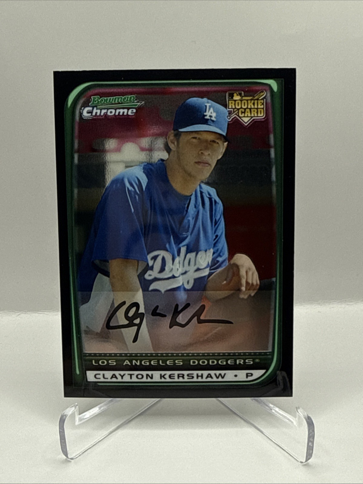 2008 Bowman Draft Picks & Prospects - Clayton Kershaw #BDP26 Chrome Base (RC)