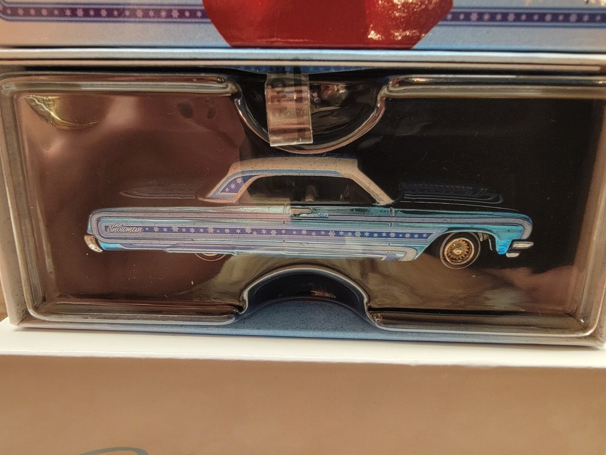 Hot Wheels 2021 RLC Holiday Snowman Chevy '64 Impala