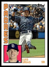 2019 Topps 1984 Baseball Luis Urias San Diego Padres #T84-11