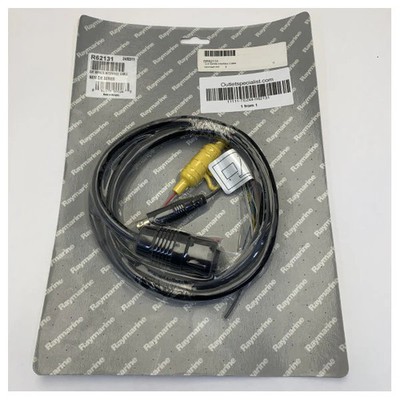 Raymarine R62131 C and E Wide Series Power Cable 12V