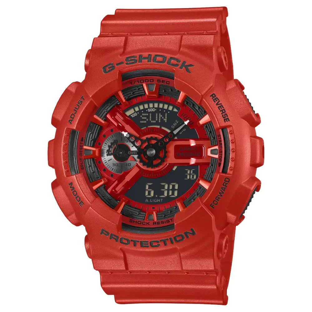 Casio G-Shock GA-110RRB-4ADR Iconic Red Vapor Dial 51.2mm Bio