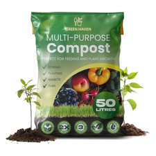 50L Peat-Free Compost: Perfect for All Stages of Plant Growth - Eco-Friendly 0.36 per litre