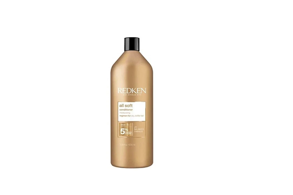 Redken All Soft Conditioner 1000 ml Spülung für sprödes trockenes Haar Arganöl - Bild 1 von 1