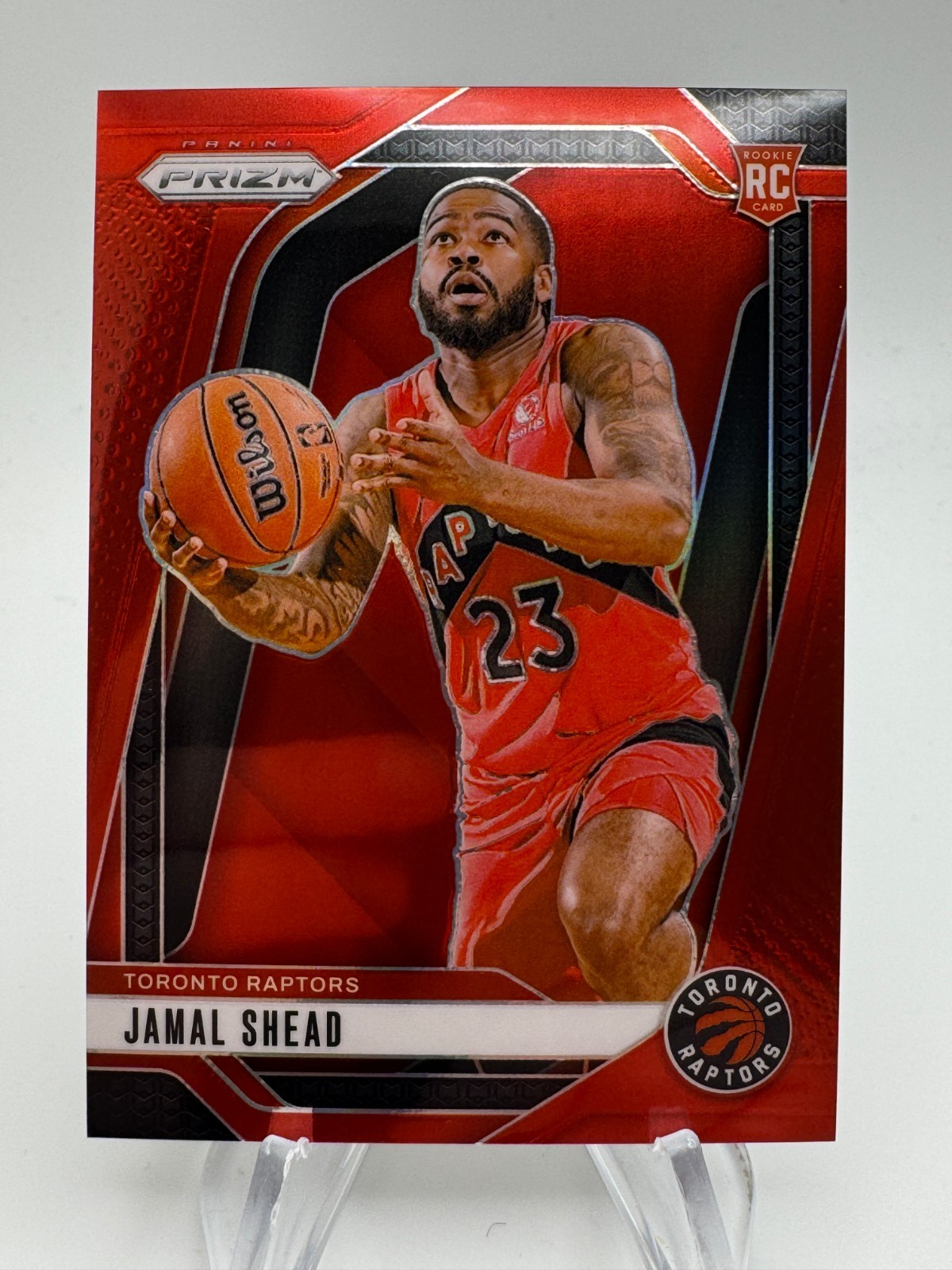2024-25 Prizm JAMAL SHEAD Rookie Red Prizm /299 #241 Toronto Raptors